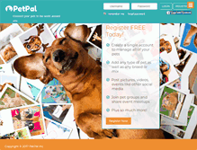 Tablet Screenshot of petpal.com